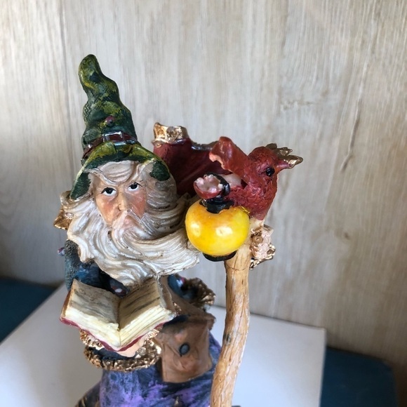 Vtg Resin Wizard Fantasy Figurine - Picture 5 of 5